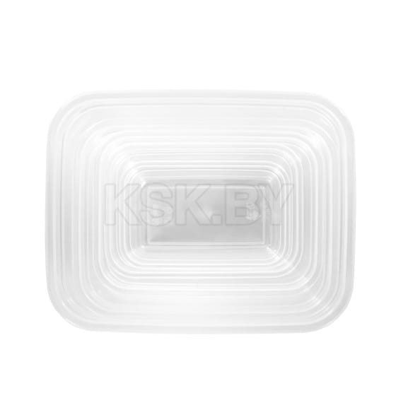 Набор емкостей для СВЧ "Матрешка" (0,2л; 0,4л; 0,7л; 1,2л; 1,9л) (бело-серый) М9173 (М9173) 