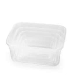 Набор емкостей для СВЧ "Матрешка" (0,2л; 0,4л; 0,7л; 1,2л; 1,9л) (какао-бежевый) М9174