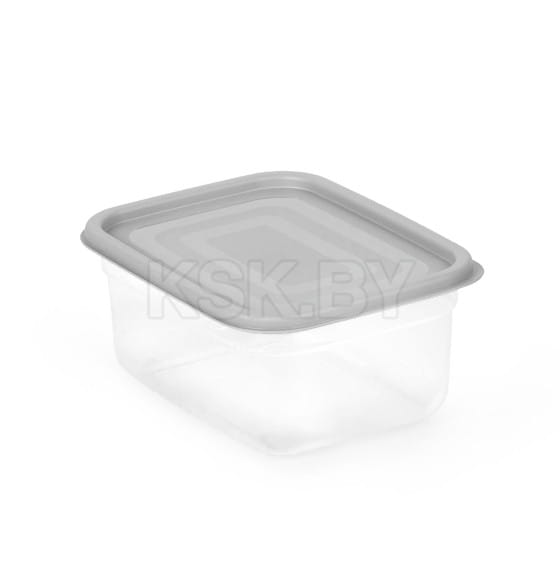 Набор емкостей для СВЧ "Матрешка" (0,2л; 0,4л; 0,7л; 1,2л; 1,9л) (бело-серый) М9173 (М9173) 