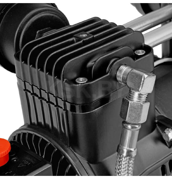 Компрессор безмасл. малошумный DLP-950/24 950Вт24 л 2850 об/мин 170 л/мин Denzel (58142) 