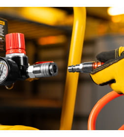 Компрессор безмасл. малошумный DLP-950/24 950Вт24 л 2850 об/мин 170 л/мин Denzel