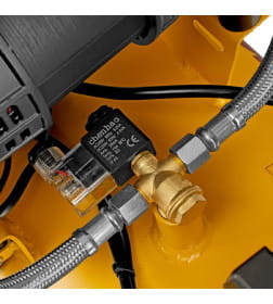 Компрессор безмасл. малошумный DLP-3000/100 3 кВт 2х15 кВт100 л 2850 об/мин500 л/мин Denzel