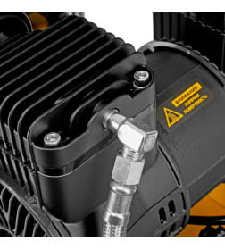 Компрессор безмасл. малошумный DLP-3000/100 3 кВт 2х15 кВт100 л 2850 об/мин500 л/мин Denzel