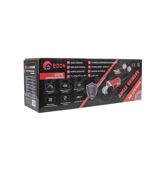 Углошлифмашина Edon AG125/900R