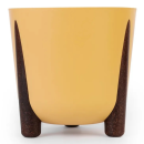 Кашпо на ножках "Жардин" 21,0 л (с дренажной вставкой) (горчичный) М9128 (М9128) 