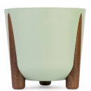 Кашпо на ножках "Жардин" 9,0 л (с дренажной вставкой) (оливковый) М9143 (М9143) 