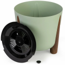 Кашпо на ножках "Жардин" 9,0 л (с дренажной вставкой) (оливковый) М9143 (М9143) 