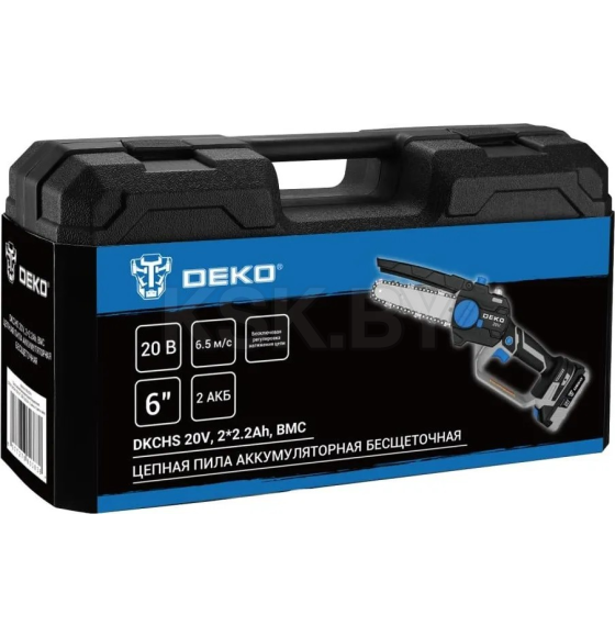 Пила цепная аккумуляторная DEKO DKCHS 20 083-2014 (083-2014) 