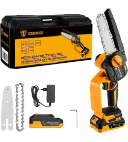 Пила цепная аккумуляторная DEKO DKCHS 20-6 PRO 083-2012