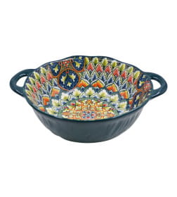 Блюдо "Очарование востока" 1000 мл, 22,5*18 см, 9" бвк9-9306 фарфор Lavenir