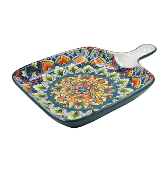 Блюдо "Очарование востока" 270 мл, 22,5*15,5 см, 9" брк9-9306 фарфор Lavenir (114131) 