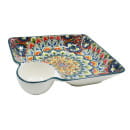 Блюдо "Очарование востока" 490 мл, 17,5*16 см, 7,5" бгк7,5-9306 фарфор Lavenir (114167) 