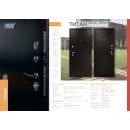 Дверь входная "Титан" Антик медь,мет./мет. (левая)  860х2050 мм