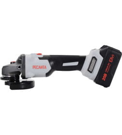 Углошлифовальная машина аккумуляторная АУШМ-125/20Li-R (в комплекте 1 АКБ и ЗУ) ЕА+ в кейсе Ресанта