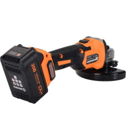 Углошлифовальная машина аккумуляторная АУШМ-125/20Li-R (в комплекте 1 АКБ и ЗУ) ЕА+ в кейсе Вихрь