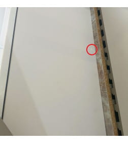 Пенал напольный Geometry 45 pn.GEO.45 в разобранном виде Уценка