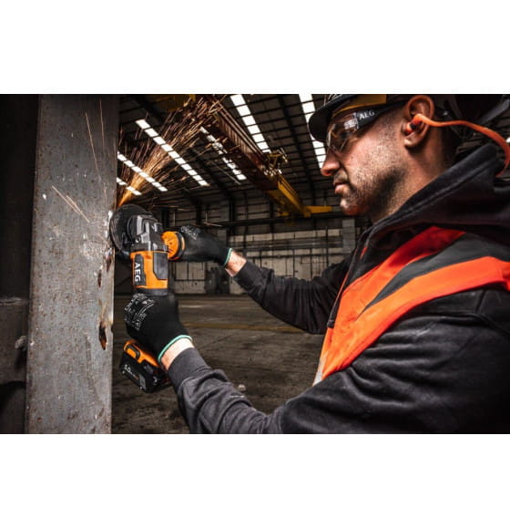 Углошлифмашина аккумуляторная AEG BEWS 18-125BLPX2-502C (4935480858) 