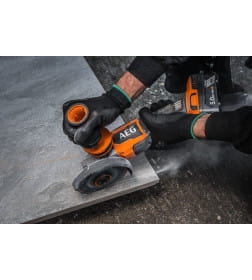 Углошлифмашина аккумуляторная AEG BEWS 18-125BLPX2-0 (без батареи)