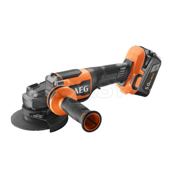 Углошлифмашина аккумуляторная AEG BEWS 18-125BLPX2-502C (4935480858) 