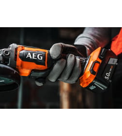 Углошлифмашина аккумуляторная AEG BEWS 18-125BLPX2-502C