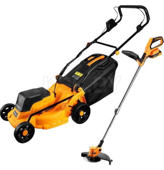 Набор садового аккумуляторного инструмента DEKO (DKLM40V, DKTR21) 081-2035 (081-2035) 