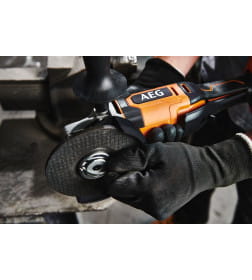 Углошлифмашина аккумуляторная AEG BEWS18-125X2-0 (без батареи)