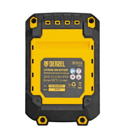 Батарея аккумуляторная BH-20-2.0, Li-Ion, 20 В, 2,0 Ач Denzel