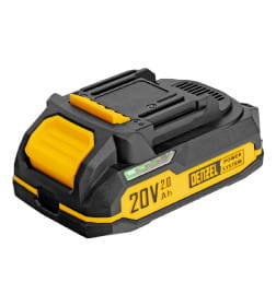 Батарея аккумуляторная BH-20-2.0, Li-Ion, 20 В, 2,0 Ач Denzel