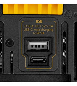 Батарея аккумуляторная BH-20-6.0, Li-Ion, USB, 20 В, 6,0 Ач Denzel