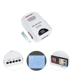 Стабилизатор пониженного напряжения настенный REX-WR-3000 REXANT