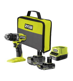 Дрель-шуруповерт ударная RYOBI RPD18C1-242S система ONE +