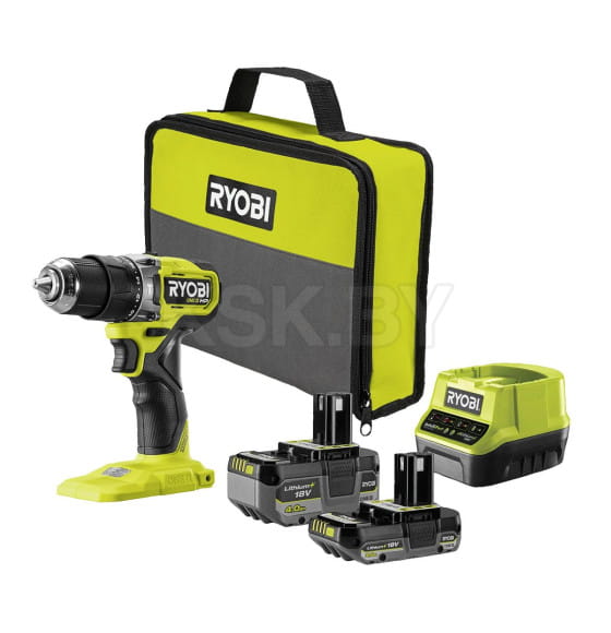 Дрель-шуруповерт ударная RYOBI RPD18C1-242S система ONE + (5133006524) 
