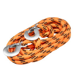 Трос веревочный 8т 5м 2 крюка СИБИРСКИЙ SKYWAY 16мм