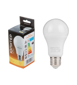 Лампа светодиод. E27 15W 220в. 3000K A60 ЮПИТЕР ЛЮКС