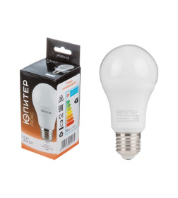 Лампа светодиод. E27 15W 220в. 4000K A60 ЮПИТЕР ЛЮКС