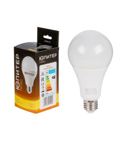 Лампа светодиод. E27 18W 220в. 3000K A80 ЮПИТЕР ЛЮКС