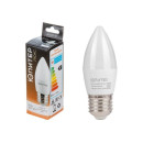 Лампа светодиод. свеча E27 6W 220в. 4000K C37 ЮПИТЕР ЛЮКС (JP5137-41) 