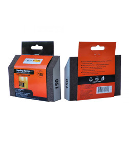 Шлифгубка абразивная комбинированная Р 150 100х70х25мм FIRSTTOOL