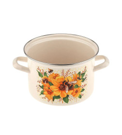 Кастрюля 3,0 л Цветочный мед, С-1612 АП2/4Жм