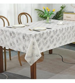 Клеенка столовая без основы ажурная DKTX Merletti 001WH 1,37х20м
