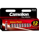 Батарейка AAA LR03 Plus Alkaline 1.5V BLOCK-12 (12шт.) Camelion (14260) 