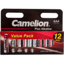 Батарейка AAA LR03 Plus Alkaline 1.5V BLOCK-12 (12шт.) Camelion (14260) 