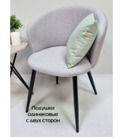 Подушка декоративная 35x35 см, мятный ITAKA BASIS MATEX 69-249