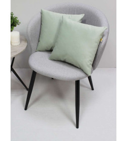 Подушка декоративная 35x35 см, мятный ITAKA BASIS MATEX 2 шт. 69-263