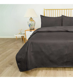 Комплект: покрывало 1 шт. + наволочка 2 шт. DECORATIVE COVER CUBIC MATEX 70-146