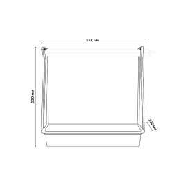 Набор для гидропоники минисад с подставкой ULT-P44N-10W/SPBR IP65 AQUA SIMPLE WHITE Uniel