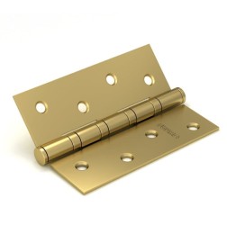 Петля универсальная  Fuaro IN4400U-BL SB (4BB 100*75*2.5) матовое золото,(упаковка 1шт.)