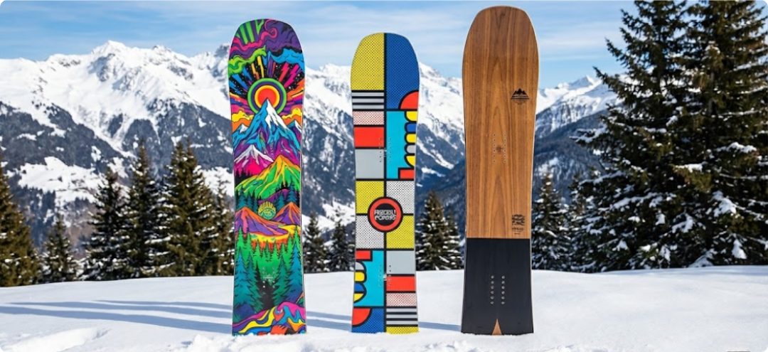 Виды сноубордов: универсальные, трюковые и трековые